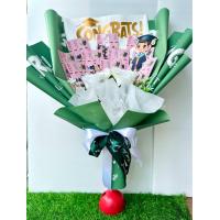 ราคา ช่อธนบัตรรับปริญญา ของขวัญวันรับปริญญา สำหรับใส่แบงค์เอง แถมฟรีการ์ดรับปริญญาทุดช่อ (22876094431)