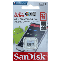 ราคา SanDisk 32GB 64GB 128GB 256GB MicroSDHC UHS I Card Ultra Class10 Speed 100MB s เมมโมรี่การ์ดแท้ ประกันศูนย์ Synnex (11740130407)
