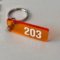ราคา พวงกุญแจอะคริลิคสีโปร่งแสง candy tone ขนาด 2x5cm แจ้งเลขในแชท (21485893730)