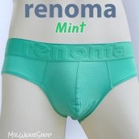 ราคา กางเกงในชาย Renoma รุ่น mint ขอบหนา โทนสีร้อนแรง เนื้อผ้านุ่มที่สุด เบาสบาย (24049437401)