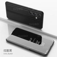 ราคา เคสกระจก A26แม่เหล็กแข็งสำหรับ Samsung Galaxy A56 A36เคสโทรศัพท์2025ฝาพับดูสมุดหนังได้เคสกันกระแทกกระเป๋าเงิน SamsungA56 Hp ฝาครอบกระจกอัจฉริยะสุดหรูแบบแม่เหล็กแข็ง (24249827212)