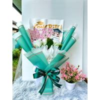 ราคา ช่อธนบัตรรับปริญญา ของขวัญวันรับปริญญา สำหรับใส่แบงค์เอง แถมฟรีการ์ดรับปริญญาทุดช่อ (22569667081)