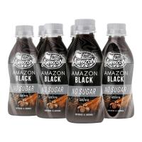 ราคา AMAZON BLACK NO SUGAR อเมซอน แบล็ค ไม่มีน้ำตาล กาแฟปรุงสำเร็จพร้อมดื่ม 200 มล x 6 ขวด (25531008279)