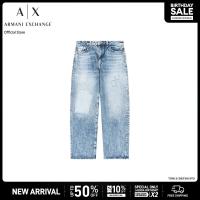ราคา Armani Exchange กางเกงยีนส์ผู้หญิง รุ่น XW000100 AF14483 MB001 สีฟ้า (24814869159)