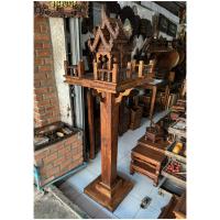 ราคา ศาลพระภูมิไม้สัก สูง 165 ซม ศาลเจ้าที่ไม้ ศาลไม้แกะสลัก ขายแยกเฉพาะบ้าน ครบชุด ประกอบแล้ว ศาลพญานาค งานฝีมือช่างเชียงใหม่ ลงสีแว๊กซ์ ทนแดด ทนฝน (21841930518)