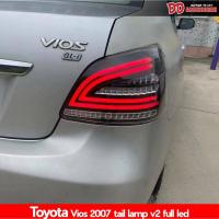 ราคา ไฟท้าย vios 2007 2008 2009 2010 2011 2012 Full led สีดำ V2 ลายใหม่สวยโครต (23730310359)