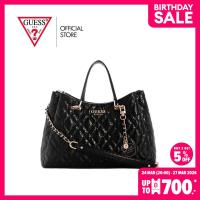 ราคา GUESS กระเป๋า รุ่น GG962806 ISEMAY GFRIEND SHLDR SATCHEL สีดำ (25649957307)