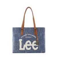 ราคา Lee กระเป๋า Tote Bag ความจุมาก ผ้ายีนส์ แมตช์ง่ายกับทุกลุค (26337048240)