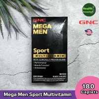 ราคา GNC Mega Men Sport Multivitamin 180 Caplets วิตามินรวม สำหรับผู้ชาย (126817406545)