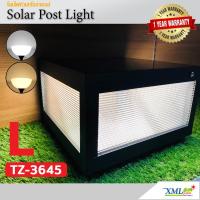 ราคา โคมไฟหัวเสาโซล่าเซลล์ ทรง สี่เหลี่ยม รุ่น TZ 3645 L ไซส์ใหญ่ เปิดได้ 2 แสง โคมไฟ หัวเสา โซล่าเซลล์ โคมไฟโซล่าเซลล์ ไฟหัวเสา ไฟโซล่าเซลล์ (22406472393)