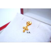 ราคา S R จี้ทองไม้กางเขน น้ำหนักทอง 1 กรัม กว้าง 1ซ ม ยาว 1 ซ ม พร้อมใบรับรองสินค้า เคลือบทองคำแท้100 (22442361311)