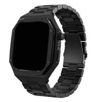 ราคา Luxury Modification Kit for Apple Watch Series 11 10 42mm 46mm สายนาฬิกาข้อมือ Strap Stainless Steel Mod Kit Watchband Bracelet สายนาฬิกาสแตนเลส iwatch 11 สาย band (23139651756)