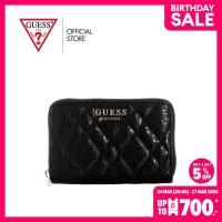 ราคา GUESS กระเป๋า รุ่น GG9628140 ISEMAY SLG MEDIUM ZIP AROUND สีดำ (25649849898)