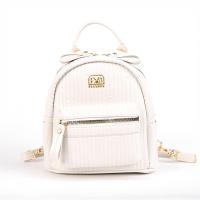 ราคา PLAYBOY เพลย์บอย รุ่น Mofu Mini Backpack กระเป๋าเป้ผู้หญิง รหัส ST BS254PB150 ดีไซน์ Mini Backpack หนังลายทางปั้๊มจมโลโก้ มี2สี Rich Black และ Opal White (25666267613)