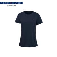 ราคา Tommy Hilfiger เสื้อยืด ผู้หญิง รุ่น XW0XW02258 BEH สีดำ (24623799160)