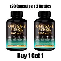 ราคา Omilay Omega3 Fish Oil โอเมก้า3 น้ำมันปลา น้ำมันปลาโอเมก้า3 น้ํามัน ปลา Fish Oil DHA Capsule Support Eye Health ผลิตภัณฑ์เสริมอาหาร 120 แคปซูล (126227476573)