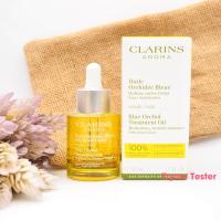 ราคา ฉลากไทย Clarins Blue Orchid Lotus Santal Face Treatment Oil 30ml (20565519978)