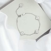 ราคา สร้อยข้อมือฝังเพชรโมอีส เงินแท้ 92 5 ชุบทองคำขาว (21424327567)