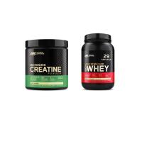 ราคา Creatine Powder 60 srv Whey 2lb Optimum Nutrition Vanilla Ice Cream Bundle (126206874319)