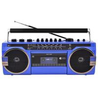 ราคา Portable Vintage Usb Am Fm Sw Radio Dual Recording Stereo Boombox Mp3 Audio 80S Cassette Tape Player Recorder Bluetooth Speaker (23700381424)