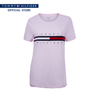 ราคา Special Collection Tommy Hilfiger เสื้อยืด ผู้หญิง รุ่น 76J4893 TOG สีชมพู (22869146719)