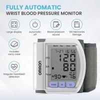 ราคา Omron Medical Wrist Blood Pressure Monitor Digital BP Heart Rate Monitor Sphygmomanometer Home Use (26270032587)