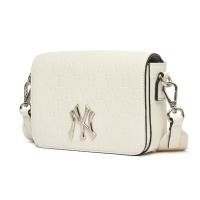 ราคา MLB สีขาว พร้อมส่ง แท้ กระเป๋าหนังสะพายข้าง crossbody ขนาดเล็ก NY รุ่นใหม่ล่าสุด (126913535213)