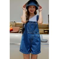 ราคา Sis story ชุดเอี๊ยมยีนส์ ขาสั้น Sis Mickey denim shortalls Dark blue White (20909682785)