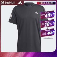 ราคา adidas Tennis Club 3 Stripes Tennis Tee Men Black HS3262 (22439602835)
