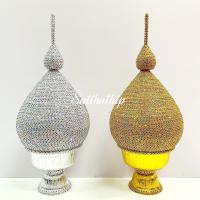 ราคา ฟรีค่าจัดส่ง l ราคาสินค้าเป็นคู่ l พานพุ่ม พานพุ่มเงินทอง พานพุ่มสักการะ พานพุ่มบูชา แจกันบัว แจกันดอกบัว (18246309617)