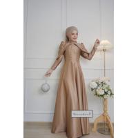 ราคา ชุดเดรสมุสลิม ชุดอิสลาม เดรสใส่ออกงาน ชุดใส่รายอรุ่นลิซ่าพร้อมส่ง (21775679935)