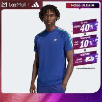 ราคา adidas ไลฟ์สไตล์ เสื้อยืด 3 STRIPES ผู้ชาย สีน้ำเงิน KC8641 (26291522123)