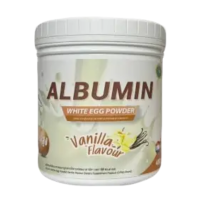 ราคา ALBUMIN WHITE EGG POWDER อัลบูมิน ไข่ขาวผง 400กรัม มี 3 รส โปรตีนไข่ขาว ผงโปรตีนคุณภาพจากไข่ขาว (24303856858)