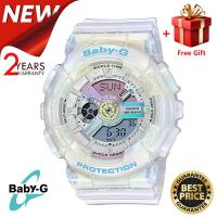 ราคา ของแท้ 100 นาฬิกา นาฬิกาข้อมือผู้หญิง BABY G รุ่น BA 110PL 7A1 วัสดุเรซิ่น CMGประกันภัย 1 (23602396211)