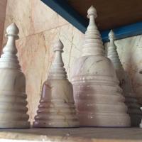 ราคา เจดีย์หินอ่อน โกศใส่กระดูกสูง 14 นิ้ว หินอ่อนแท้ (20069277536)