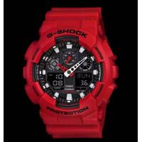 ราคา MC199 Casio G Shock นาฬิกาข้อมือผู้ชาย สายเรซิน รุ่น GA 100B 1A สีดำ (26196043038)