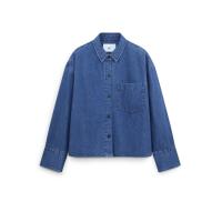 ราคา AIIZ เสื้อเชิ้ตแขนยาวผู้หญิงผ้าเดนิมมีกระเป๋า AIIZ Women s Denim Shirt with Pocket (26178779979)