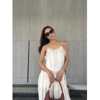 ราคา colourblockmatter Priya Lace Satin Top เสื้อสายเดี่ยวผ้าซาตินเนื้อนุ่ม แต่งลูกไม้ (126294738934)