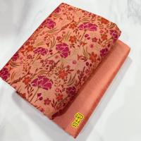 ราคา ผ้าไหมลายบาติก ขายเฉพาะผ้าลาย ลายใหม่ ลายสวย สำหรับตัดเสื้อ กางเกง กระโปรง ชุดเดรส (24834070591)
