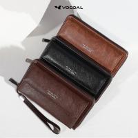 ราคา VOCOAL กระเป๋าสตางค์ผู้ชายแบบยาวกระเป๋าสตางค์อเนกประสงค์กระเป๋าสตางค์ยาว PU นิ่มกระเป๋าใส่บัตรได้เยอะ ID เครดิตใส่บัตรได้หลายใบกระเป๋าสตางค์ธุรกิจ Pouch Koin ผู้ที่ใส่บัตรกระเป๋าเหรียญหนัง PU (2570054