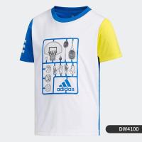 ราคา adidas เสื้อยืดแขนสั้นสำหรับเด็กชายแบบลำลอง (126456147901)
