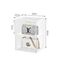 ราคา กล่องเก็บของที่เก็บกระเป๋า ตู้พลาสติกเก็บของโปร่งใสกันฝุ่นตู้เก็บของ ตู้อะคริลิคเก็บกระเป๋า รองเท้า กล่อง (21999009343)