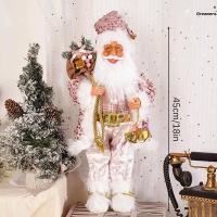 ราคา Merry Christmas ตุ๊กตากวางเรนเดียร์ ตุ๊กตาลุงซานต้า คริสต์มาส สำหรับตกแต่งบ้าน เครื่องประดับ จำลองเหมือนจริง Accurate (25493766491)