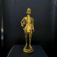 ราคา สมเด็จพระนเรศวรอุ้มไก่ หล่อจากแร่เหล็กน้ำพี้แท้100 ขนาดฐานกว้าง 3 5 นิ้ว สูง 13 นิ้ว (24748623521)