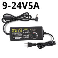 ราคา อะแดปเตอร์AC DC Adapter 24V 5A 24V 3A สายชาร์จไฟ Monitor Adapter adapterหม้อแปลงไฟปรับโวลท์ได้ (25268153597)
