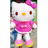ราคา ตุ๊กตาคิตตี้ตัวใหญ่ ผ้าขนนุ่ม งานปักอย่างดี สินค้าพร้อมส่ง มีหลายแบบให้เลือก (24334592708)