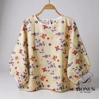 ราคา RDwv7 เสื้อคอกลม แขนตุ๊กตา 3 ส่วน อก 48 ยาว 25 งาน ปักดอก เสื้อผ้าไหมอินเดีย เสื้อ Bonus by Ananya ร้าน Katy wow เสื้อผ้าไหม อินเดีย เสื้อbonus เสื้อสาวอวบ เสื้อลายลายดอก เสื้อสงกรานต์ (25005099519)