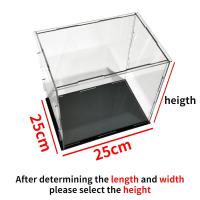 ราคา Acrylic Display Case BoxAssemble Clear Acrylic Dustproof Protection Showcase for Action Figures ToysCollectibles Home Storage (22953700437)