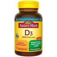 ราคา Vitamin D3 2000 IU 50 mcg Tablets (26250420526)