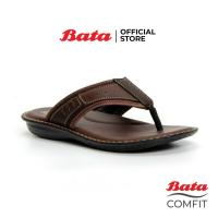 ราคา Bata MENS COMFIT Sandal รองเท้าแตะชายแบบหนีบ สีน้ำตาล รหัส 8714183 Mensandal SUMMER (4293074483)